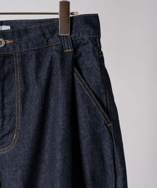 「soerte」 加工デニムパンツ 0 サックスブルー メンズ