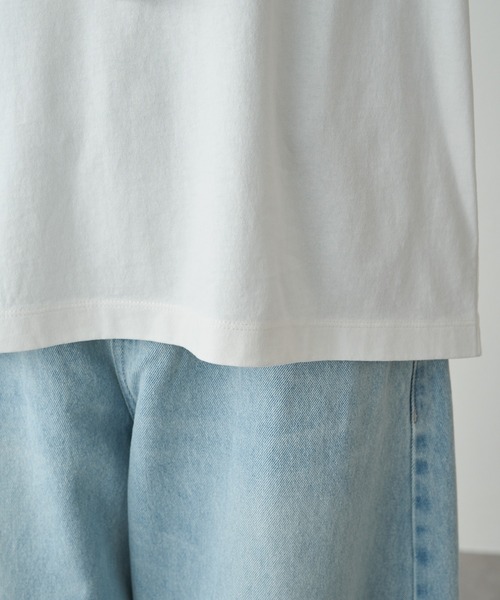 pual ce cin tシャツ 半袖 スカラップレースドッキングTシャツ 