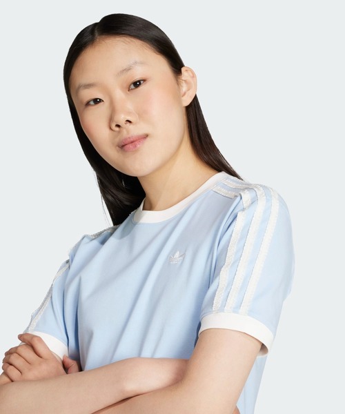 tシャツ adidas Originals ラッフル スリーストライプス 半袖Tシャツ/ アディダスオリジナルス adidas Originals レ | adidas | 13