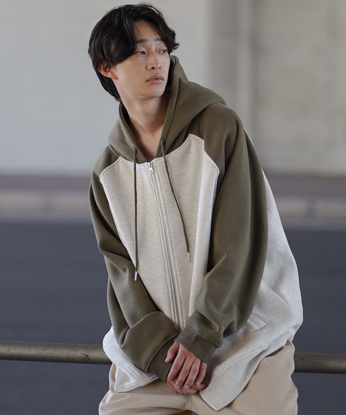 molk 「molk」 ジップアップパーカー X-SMALL ネイビー メンズ