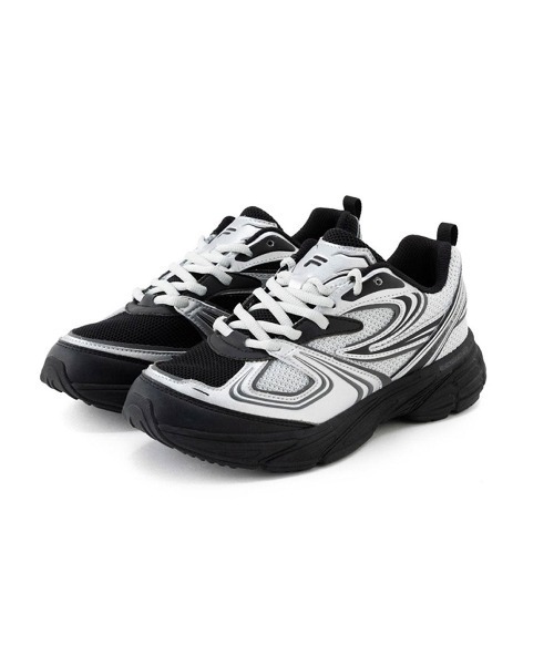 ◆正規品◆FILA INTERUN BLACK SILVER◆送料無料◆男女共用◆ FILA☆INTERUN☆兼用☆BLACK/BLACK/SILVER (FILA/スニーカー