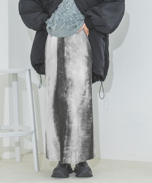 JEANASIS ロングスカート JEANASIS 「JEANASIS」 ロングスカート FREE グレー系その他