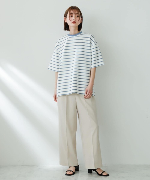 「SENSE OF PLACE by URBAN RESEARCH」 半袖Tシャツ LARGE ベージュ メンズ