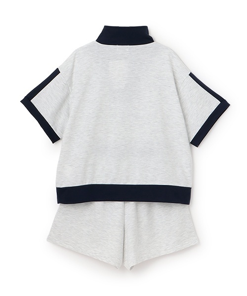 LOVETOXIC セットアップ 「LTXC」バイカラージップ キッズ 子供服
