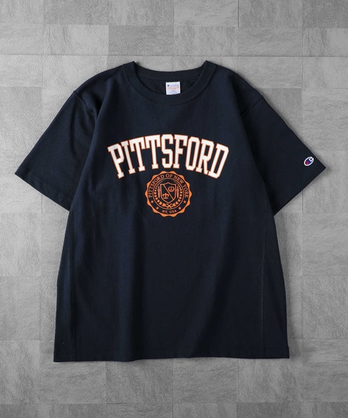 「Champion」 半袖Tシャツ M ブラック メンズ
