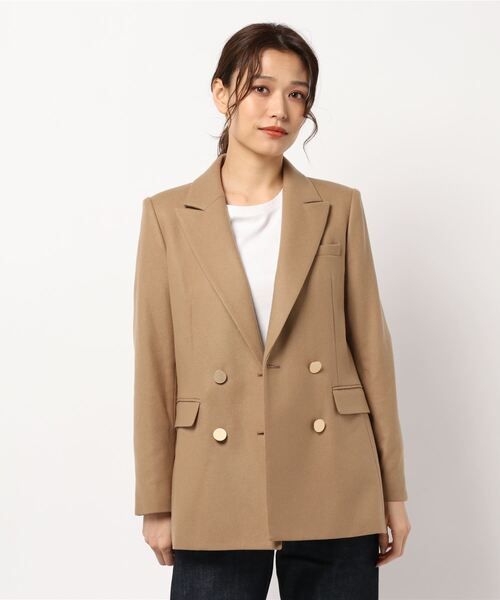allureville（アルアバイル） テーラードジャケット 1 キャメル