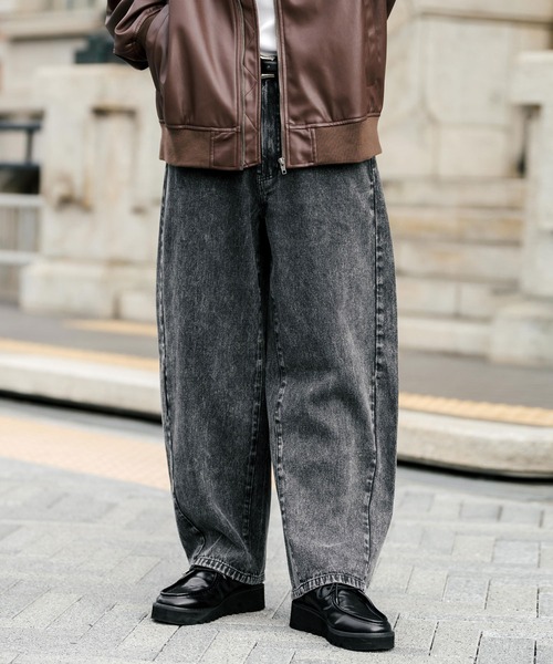 「Rocky Monroe」 デニムパンツ L ワンウォッシュ メンズ
