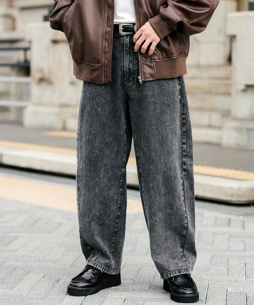 「Rocky Monroe」 デニムパンツ L ワンウォッシュ メンズ
