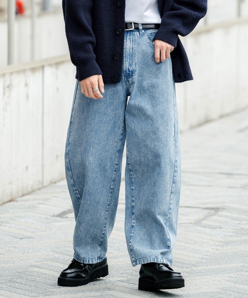 「Rocky Monroe」 デニムパンツ L ワンウォッシュ メンズ