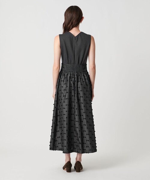 【win】UNITED ARROWS リボン カットジャカード ワンピース UNITED ARROWS（ユナイテッドアローズ）の「リボン カットジャ