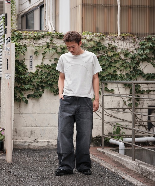 marka（マーカ） パンツ DOUBLE KNEE PANTS メンズ : ZOZOTOWN Yahoo