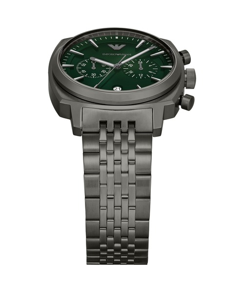 ★希少 Lサイズ★ エンポリオ アルマーニ GREEN LINE イタリア製 EMPORIO ARMANI 腕時計 エンポリオ・アルマーニ メンズ アナログ