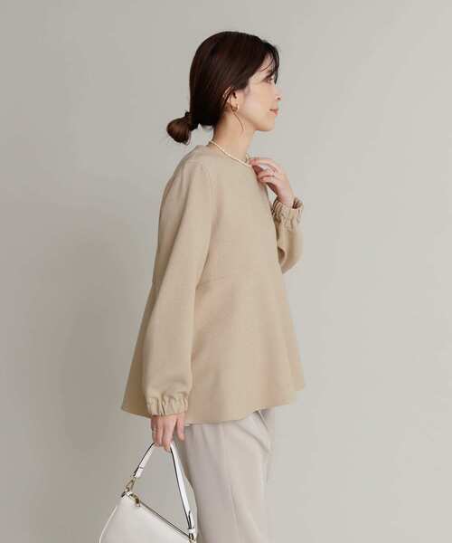 「URBAN RESEARCH DOORS」 長(zhǎng)袖チュニック MEDIUM ベージュ レディース