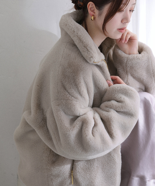 La TOTALITE コート アウター TATRAS/タトラス BARBRA ファーブルゾン