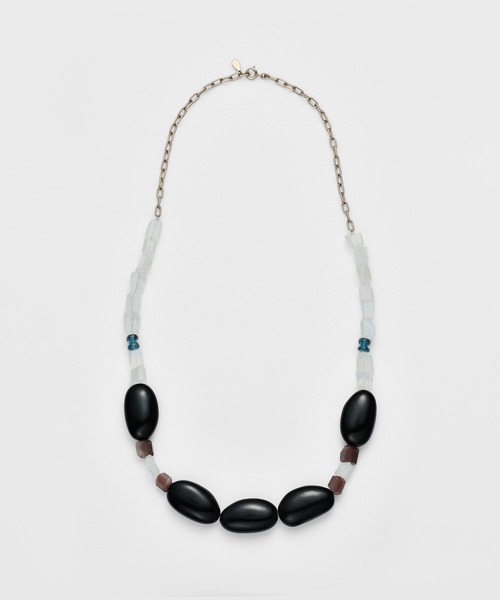 agete（アガット） ネックレス ゴールドマルチストーンネックレス