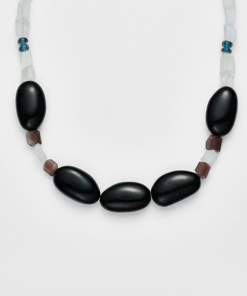 agete（アガット） ネックレス ゴールドマルチストーンネックレス