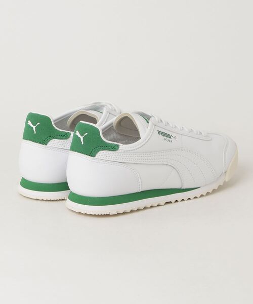 「PUMA」 ローカットスニーカー 24.0cm ホワイト メンズ_画像2