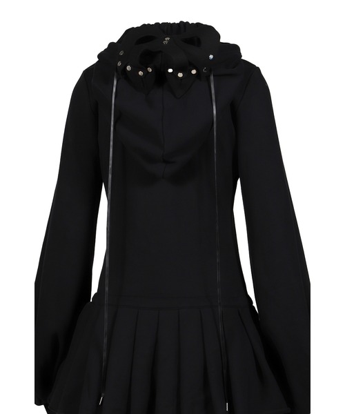 NODRESS（ノードレス） ドレス HANDMADE BLACK DEVIL MASK HOODIE