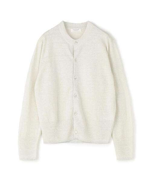 「MACPHEE」 ニットカーディガン M ピンク レディース_画像3