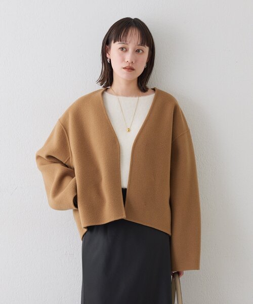 RIVE DROITE（リヴドロワ） コート アウター 「上品見え」ウールリバー