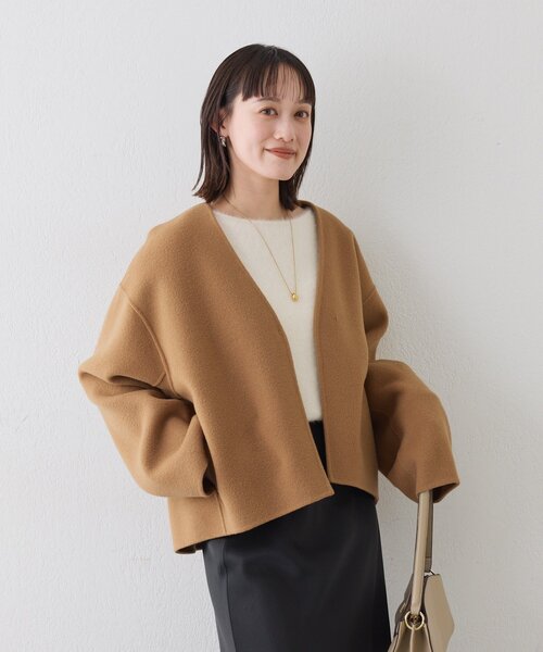 RIVE DROITE（リヴドロワ） コート アウター 「上品見え」ウールリバー