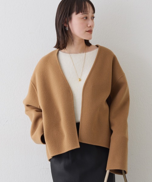 RIVE DROITE（リヴドロワ） コート アウター 「上品見え」ウールリバー