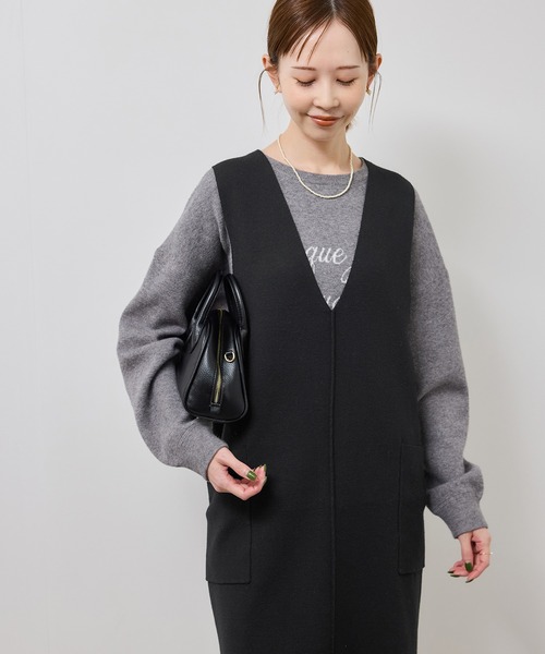 ROPE' PICNIC（ロペ ピクニック） ジャンパースカート ニット