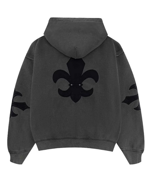 SUPPLIER（サプライヤー） パーカー Fleur Leather Patch hoodie