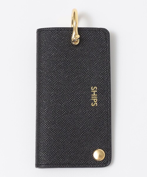 SHIPS（シップス） キーホルダー 「WEB限定」SHIPS:「SAFFIANO LEATHER
