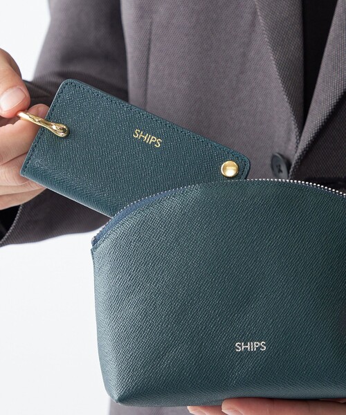 SHIPS（シップス） キーホルダー 「WEB限定」SHIPS:「SAFFIANO LEATHER