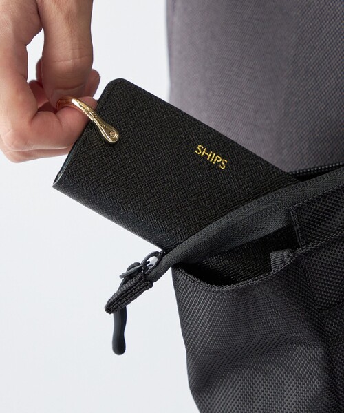 Y's L字ジップケース objcts.io - EXCHANGE-SHOULDER-CARDCASE-SET / ストラップ付き