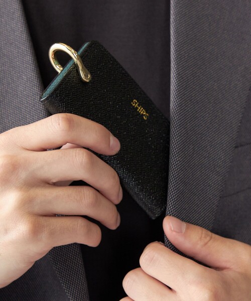 SHIPS（シップス） キーホルダー 「WEB限定」SHIPS:「SAFFIANO LEATHER