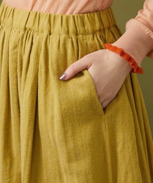 Jocomomola（ホコモモラ） スカート Cama de flores コットン