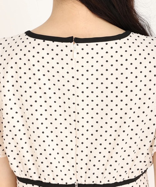 「STRAWBERRY-FIELDS」 半袖ワンピース 2 ホワイト レディース_画像5