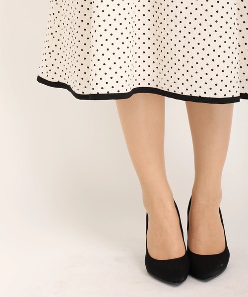 「STRAWBERRY-FIELDS」 半袖ワンピース 2 ホワイト レディース_画像8