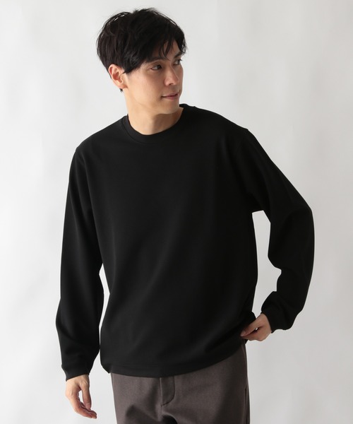 さ*い様 materialize wear 黒 無地 ブランク スウェット ハル GLOBAL WORK トレーナー スウェット アムンゼンツイルプルオーバー