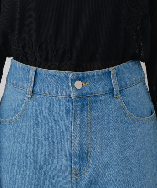 「Kastane」 デニムパンツ 0 ブルー系その他 レディース_画像9