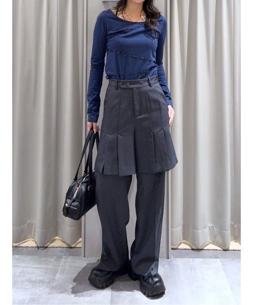 SLY（スライ） tシャツ SWITCHING CUT TOPS スウィッチング カット