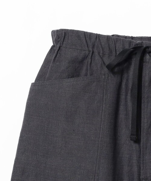 パンツ *A VONTADE / リネンコットン ミリタリー ヘリンボーン ショーツ メンズの画像
