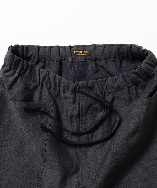 パンツ *A VONTADE / リネンコットン ミリタリー ヘリンボーン ショーツ メンズの画像