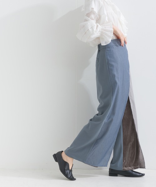 「terrace」 パンツ MEDIUM ネイビー レディース_画像8