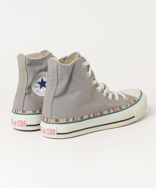 「CONVERSE」 ハイカットスニーカー 25cm グレー レディース_画像2