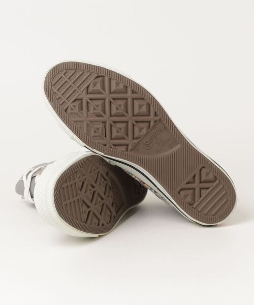 「CONVERSE」 ハイカットスニーカー 25cm グレー レディース_画像3