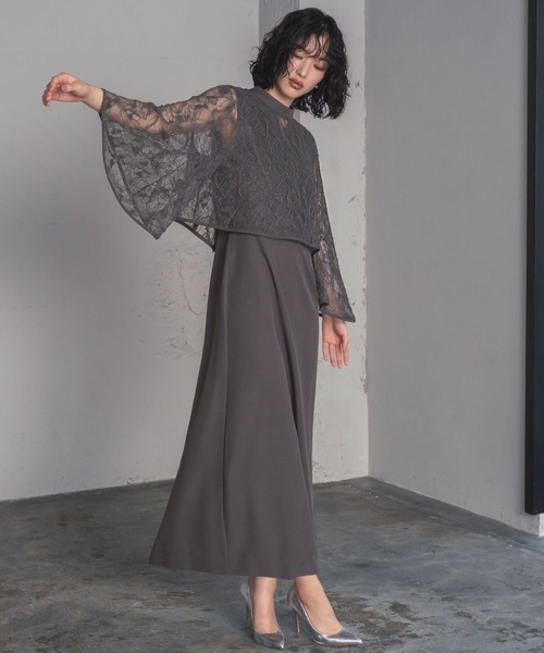 「GIRL」 ノースリーブワンピース L ネイビー レディース_画像7