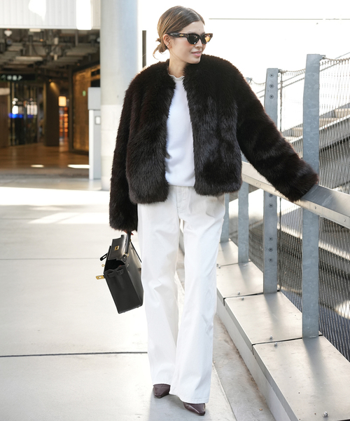 Deuxieme Classe（ドゥーズィエムクラス） コート アウター *Anna Fur