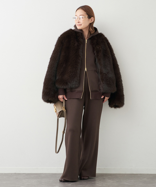 Deuxieme Classe（ドゥーズィエムクラス） コート アウター *Anna Fur