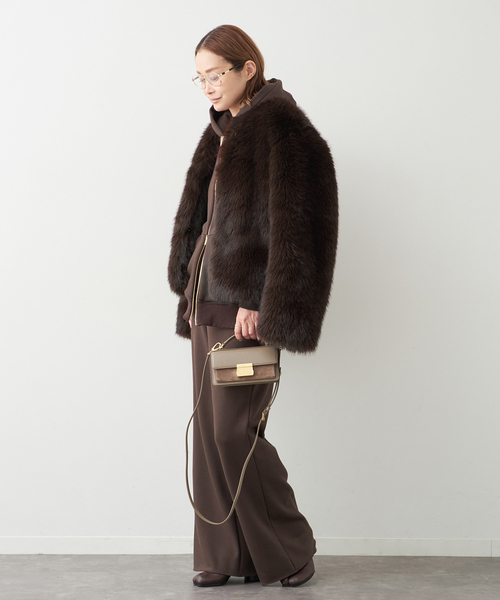 Deuxieme Classe（ドゥーズィエムクラス） コート アウター *Anna Fur