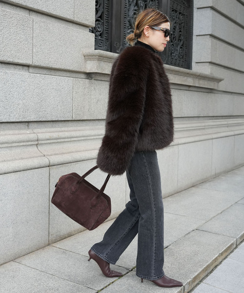 Deuxieme Classe（ドゥーズィエムクラス） コート アウター *Anna Fur