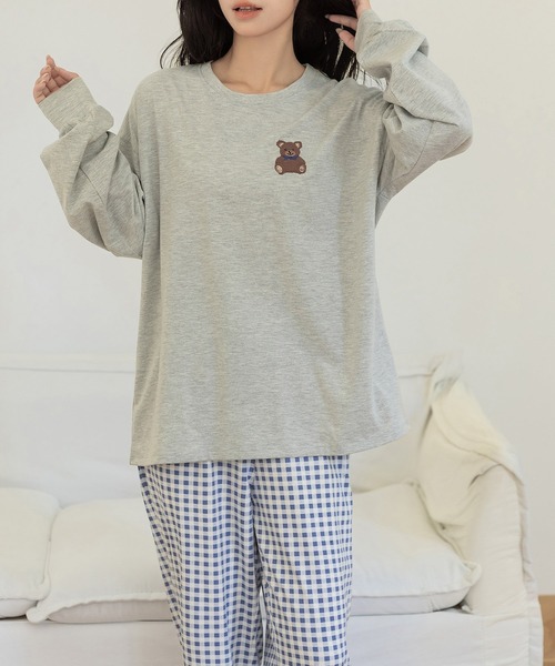 d*3様 クマセットアップ d*3様 クマセットアップ Tセットアップ Star☆D_ベア【W/BK】 | DIVINE