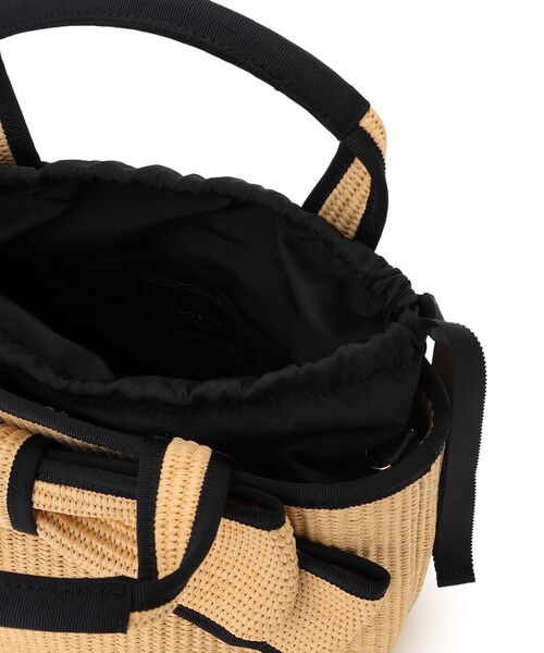 TOCCA(トッカ) かごバッグ カゴバッグ BIG RIBBON SUMMER POCHETTE TOCCA(トッカ) かごバッグ カゴバッグ BIG RIBBON SUMMER POCHETTE